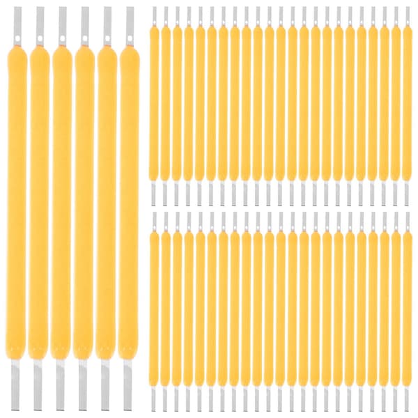 100 st LED-glödtrådsdelar Hård glödtråd 38 mm Ljusglödtråd Lampglödtråd