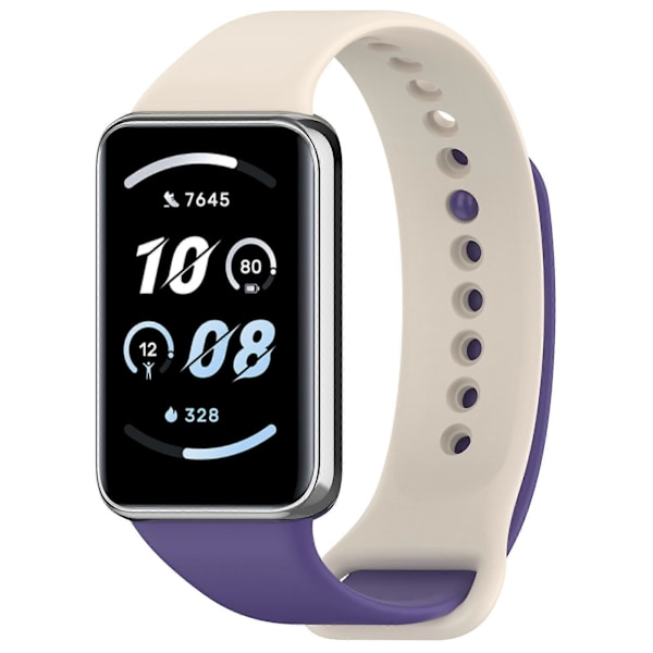 For Honor Band 9 Silikon Urrem Remskifte Håndledsrem Starlight  Purple