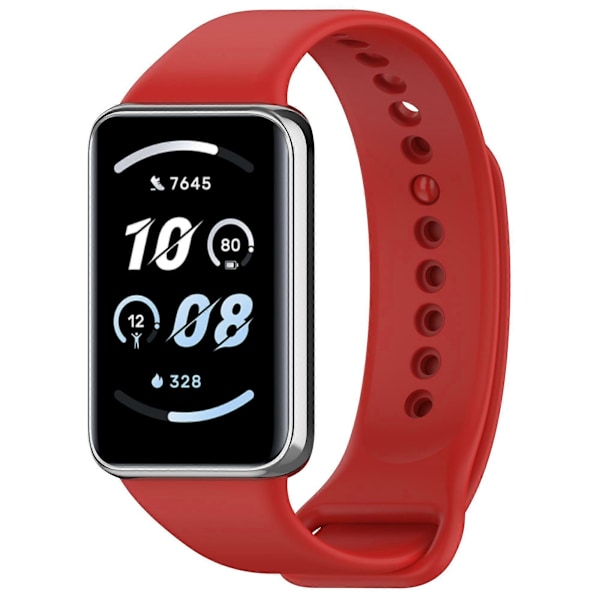 For Honor Band 9 Silikon Urrem Remskifte Håndledsrem Red