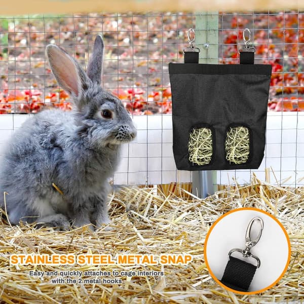 Heinäkassi marsuille, heinäsyöttölaite kaneille, riippuva heinäkassi