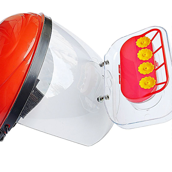 Kolibrimatningsmask Ansiktsmask Matare Fågelmatare för Uteplats Trädgård A D 26cmx28cm