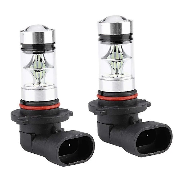 2x 9006 HB4 8000K Jääsininen 100W LED-ajovalot Sarja Sumuvalo Autoajovalo