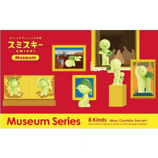 Ægte Smiski Corner Luminous Elf Series Blind Box, tilfældig figur-gave Series 1