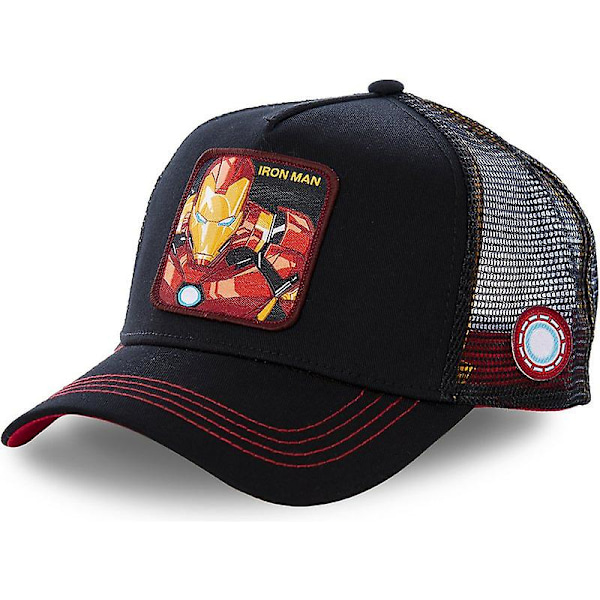 Anime Snapback puuvillainen baseball-lippis IRON MAN