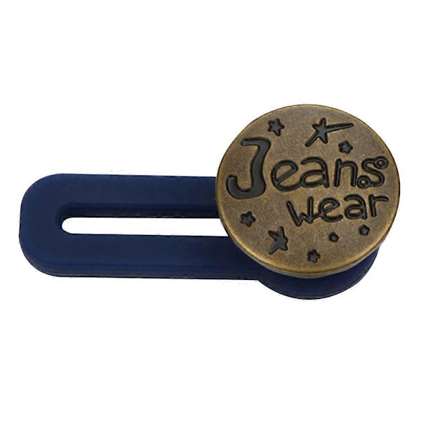 10 stk. Jeans Uttrekkbar Knapp Justerbar Avtakbar Utvidet Knapp for Klær Jeans 8