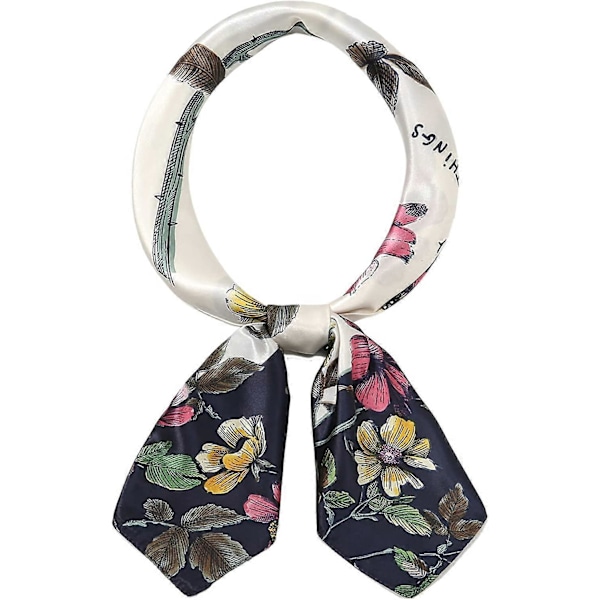 Hovedetørklæde Ligesom Silke Satin Hår Olaof Tørklæde til Kvinder Sovende Kvadratisk Designer Bandana Olaof Tørklæde Style 5