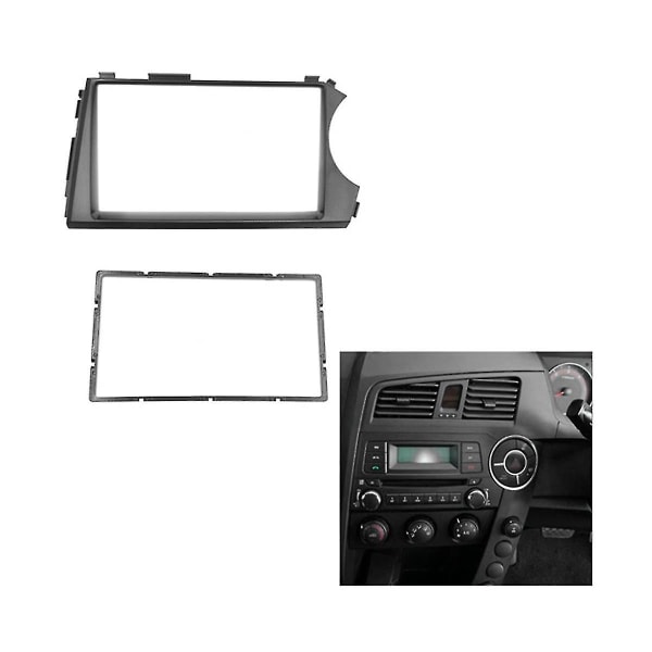 2din Car Fascia For Ssang Actyon Rhd Stereo Fascias Panel Dash Mount Installasjon Dvd Kit In-dash