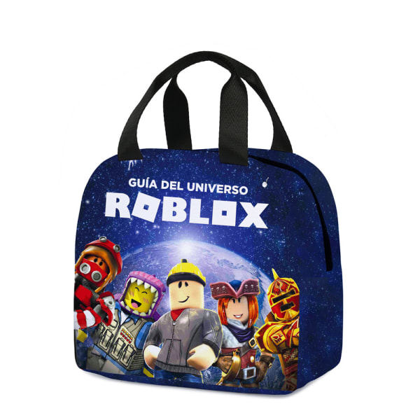 ROBLOX Madpakke Bento Box Isoleret Picnic Taske Børnegave Skole B B