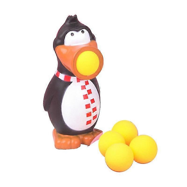 Anti Stress Sød Squishy Legetøj Skydespil Legetøj Med Skumbolde Popper Legetøj Penguin