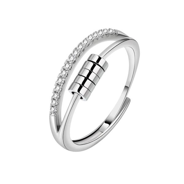 Justerbar Ring i 925 Sterling Silver för Dam