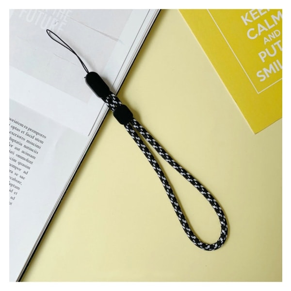 Justerbare fargerike nylon håndleddsstropper for GoPro nøkkelkamera telefonnøkler håndleddsstropp lanyard 5 5