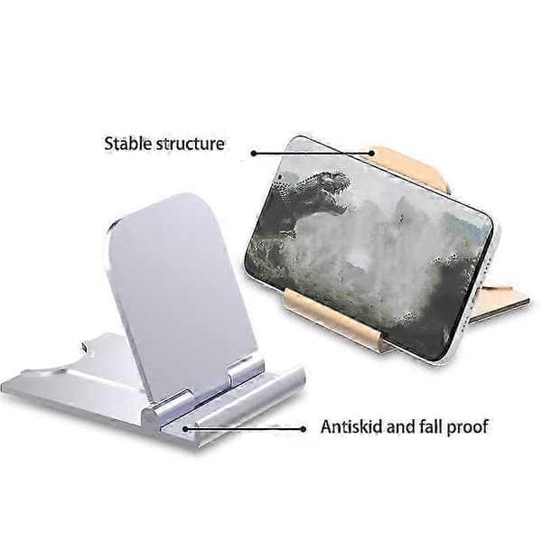 Sort Multifunktionel Universal Mobiltelefon & Tablet Bordstander med Lazy Justering og Multi-Hastigheds Support