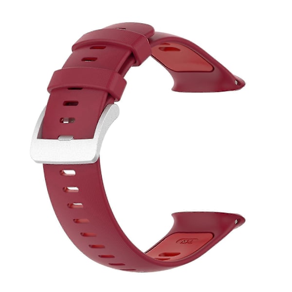 Silikoniranneke Polar Vantage V2 -kellolle Red