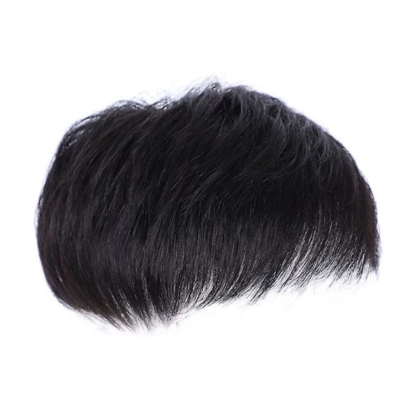 Kort hår peruker för män Toupé hårersättningssystem Hårstycke för dagligt