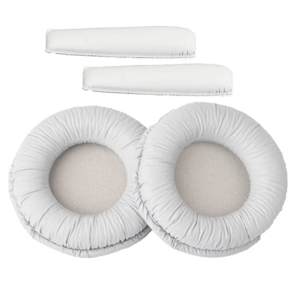 1 par med utskiftbare hodetelefoner øreputer/hodebåndsputer for Sennheiser PX100 PX200 Gamercove gray set