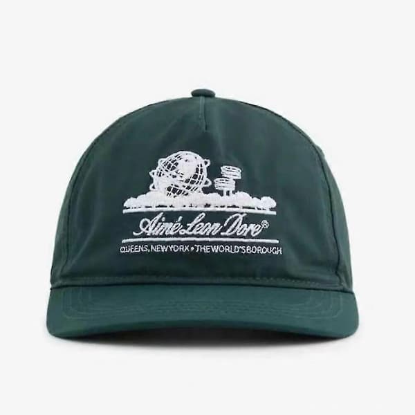 Aim Leon Dore Unisex Justerbar Baseball Kasket Green