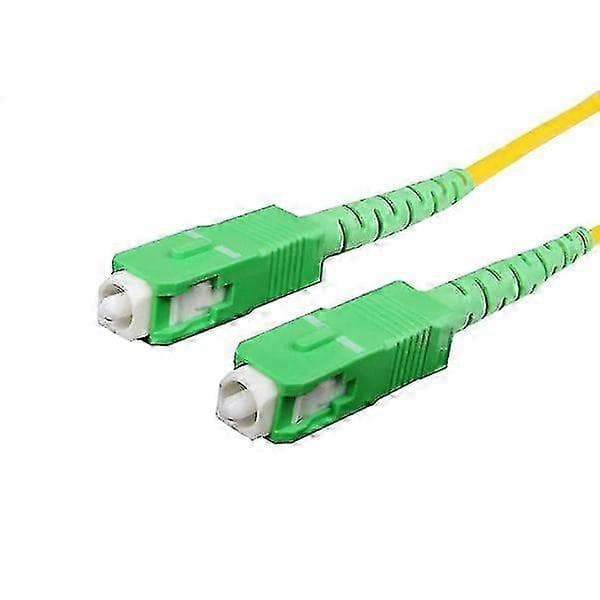 10 meter optisk fiber patch-kabel, simplex, single mode SC/apc-sc/apc-g652d