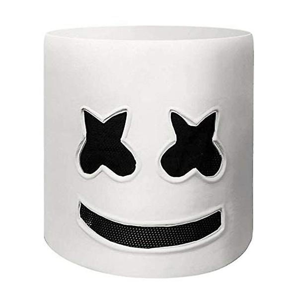 Marshmallow Hovedbeklædning Fuld Ansigt Hoved Halloween Maskerade Cosplay Kostume til Mænd Kvinder Børn