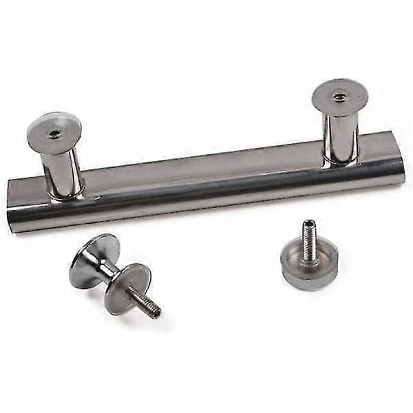 2x Krom Rustfritt Dusjdørhåndtak 145mm Dørhåndtak fo