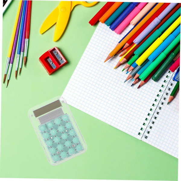 Minikalkulator Lommekalkulator Tegneseriekalkulator Studentdatamaskin
