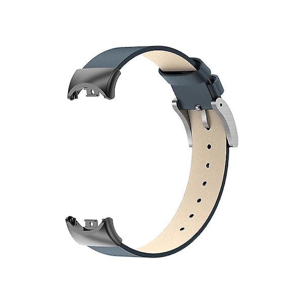 Lærreim til Xiaomi Mi Band 8 Midnight Blue