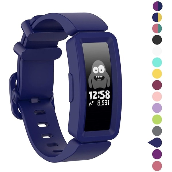 3 bands kompatibel med Fitbit Ace 2 black