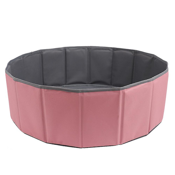 Barnens Havsboll Uppblåsbar Vikbar Pool Spädbarns Lekhus Inomhusleksaker Vikbar Pool Barn Tält, 50% Erbjudande Pink 80*80*26cm