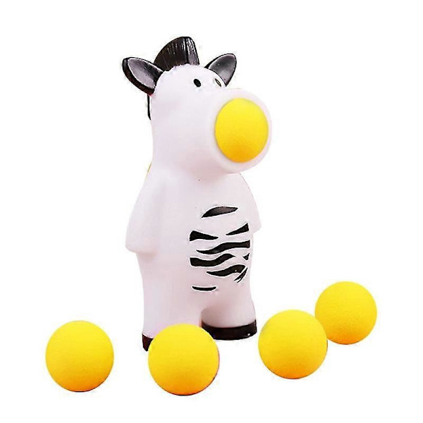 Stressiä lievittävä söpö squishy-lelu ammuntapeli lelu vaahtomuovipalloilla Popper-lelu Horse