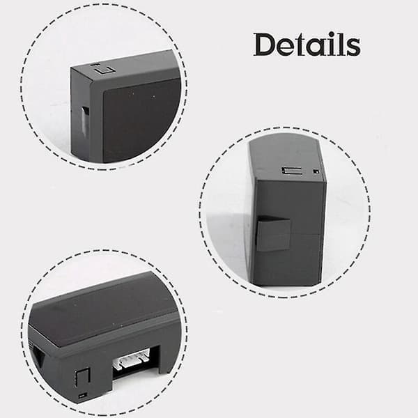 4 Digital LED Display Tachometer RPM Speedometer Højpræcisions Tachometer med Hall Proximity Switch Sensor NPN sort