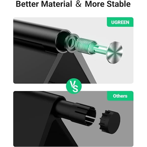 Justerbart nettbrettholderstativ kompatibelt med iPad 10.2 2019