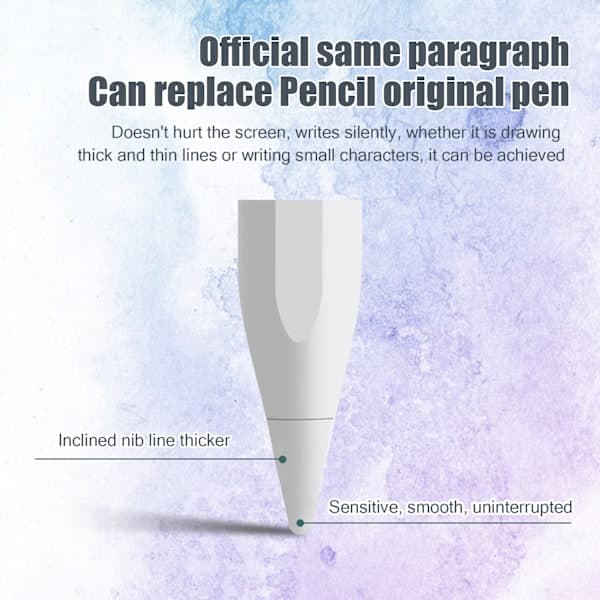 Stylus penn for iPad 2018-2023 Hvit iPad Hvit
