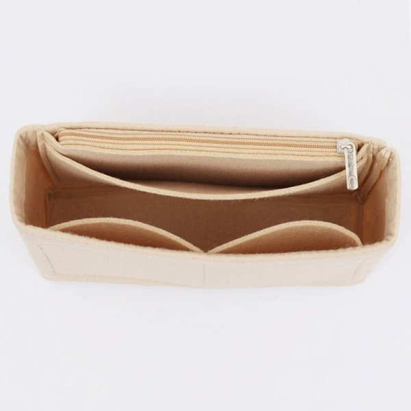 Filtstofpose Indlæg Velegnet til Luksuspose Indsats Organizer Cosme - Perfet Sort XS Black XS