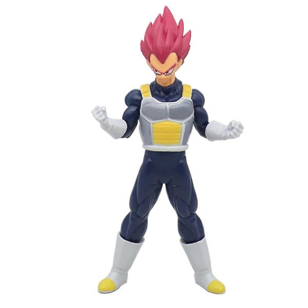 Dragon Ball Superfigurer Anime-modell Son Goku Sølv Action Figur Gogeta-figur 18 cm statuesamling Leketøy Bejta Figma 18CM6