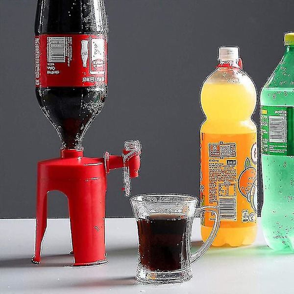 Slinx 1 stk. Sodavandsdispenser Hane Drikkevandsdispenser Flaske På Hovedet Cola Drik