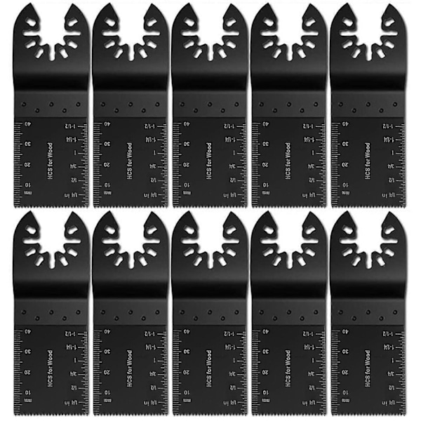 10-50 st Oscillerande Multiverktygssågblad Trä Metall Skärblad Multiverktygsblad 50pcs