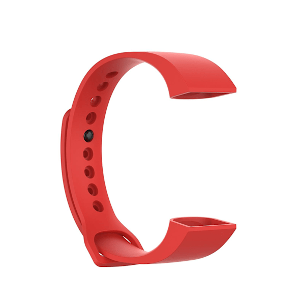 Armband till klocka kompatibel med Redmi/kompatibel Xiaomi Mi Band 4c Tjockare Säker Tpu Ersättningsarmband Smart Armbandsur Armband Kaesi Red