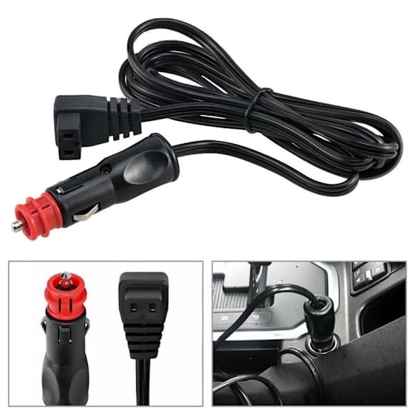 12V Kabel for WAECO CFCDF Kompressorkjøler 2M -Lengde-.