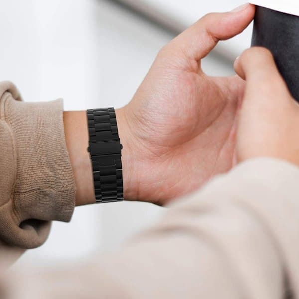 Garmin VivoActive 4 armband i rostfritt stål Svart