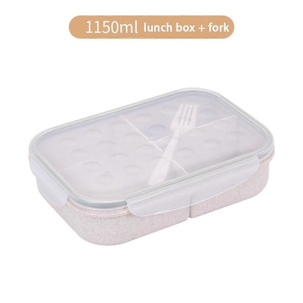 1 Pakke Bento Boks, Bento Boks for Barn, Ideell Lekkasjesikker Matboks Barn, Moms Choice Matboks Barn, Ingen BPA og Ingen Kjemiske Fargestoffer, Mikrobølgeovn og Oppvaskmaskin