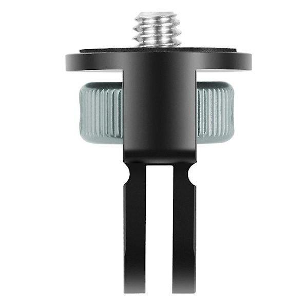 SS45181-A1 Alumiiniseos 1/4 tuuman ruuvijalusta-adapteri Insta360 Gopro DJI:lle, 360 astetta pyörivä Multicolor Black Titanium