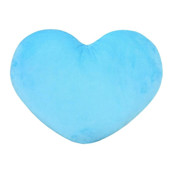 Plys Pude Hjerteformet Pude Fluffy Stryge Puder Farve Rygpuder Valentinsdagsgave