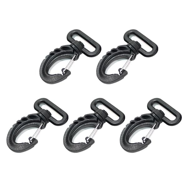 5st hummerkarbinfjäder Quickdraws Clip 60X36MM 60x36mm 60x36mm
