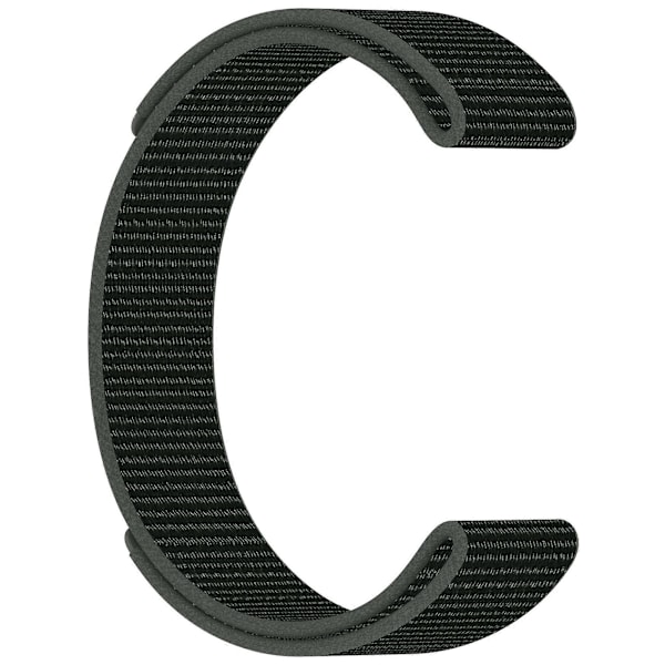 Armband i Nylon för Garmin Fenix 8 43mm/ Garmin Fenix 7S/ 6S - Justerbar Army Green