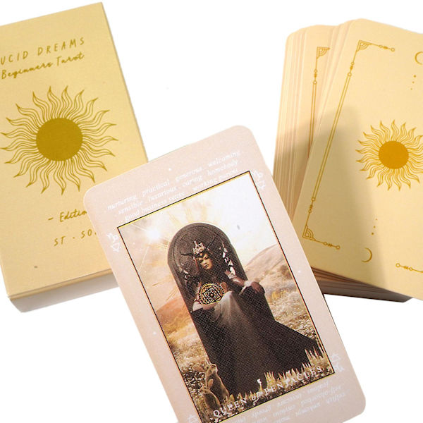 78 Tarotkort Lucid-Dreams Kortstokk for Spådom Divinasjon Fest-Gave