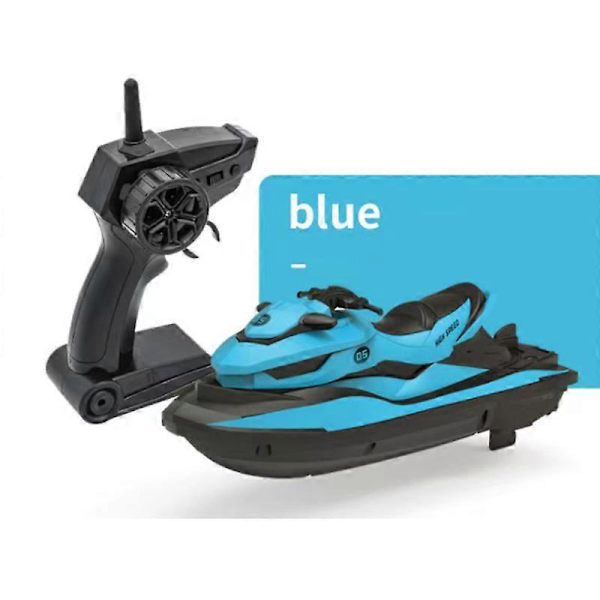 RC Jetski Fjärrstyrd Motorbåt För Vattenutbildning I Leksaker Jetski Leksaker blue