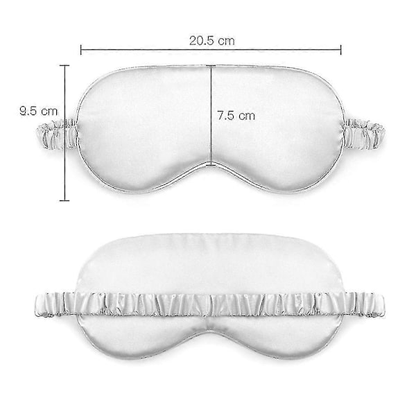 Silkkijäljitelmä Silmälappu Varjostava Unisilmämaski Silmälappu Matka Rentoutus Peite Silmäsuoja Terveys Nukkumissuoja Silmänhoitotyökalut