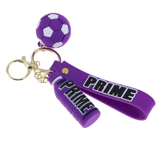 1st Prime Drink 3D PVC nøkkelring Moteflaske nøkkelring Purple