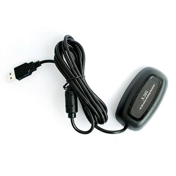 Kompatibel med XBOX360-kontrollmottaker trådløs kontroller til PC-adapter Trådløs spillmottaker for Windows - svart -