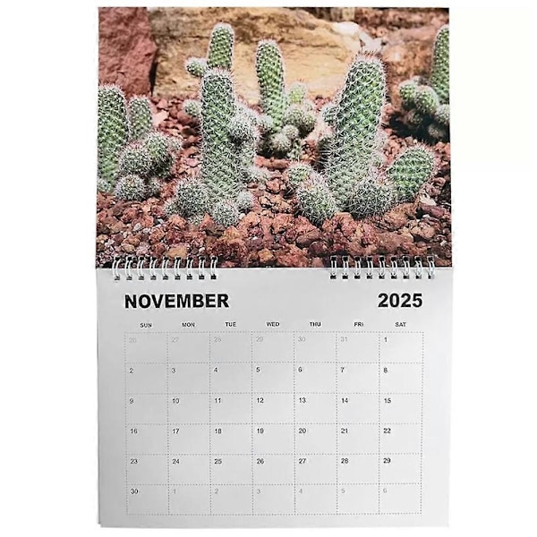 Nature's Cock Shots 2025 Kalender - Rolig Skämtkalender med 12 Månader - En Parodikväggkalender