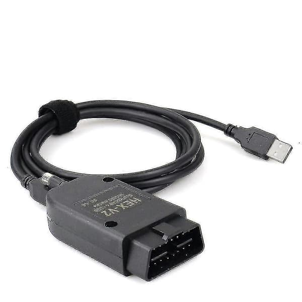 Vag Com 22.3.1 Obd2 Scanner Hex V2 Vagcom Auto Diagnostikverktyg Obd Usb Wi. Hex V2 Vag Usb V22.9 V22 DE German